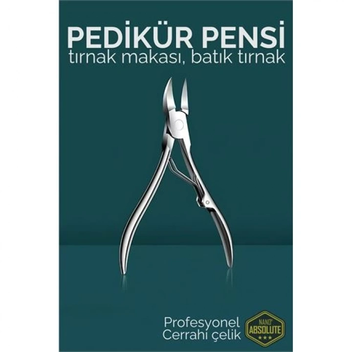 BFS  Pedikür Makası - Tırnak Makası - Batık Tırnak Makası Profesyonel Cerrahi Çelik