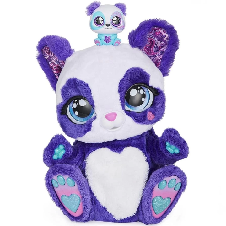 BFS   Peek-A-Roo Gizemli Bebek Etkileşimli Panda-Roo Peluş Oyuncak