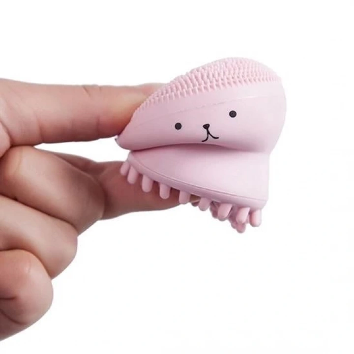 BFS  Peeling Etkili Mini El Yüz Cilt Temizleme Fırçası Silikon Temizlenmesi Kolay  Siyah Nokta Gi