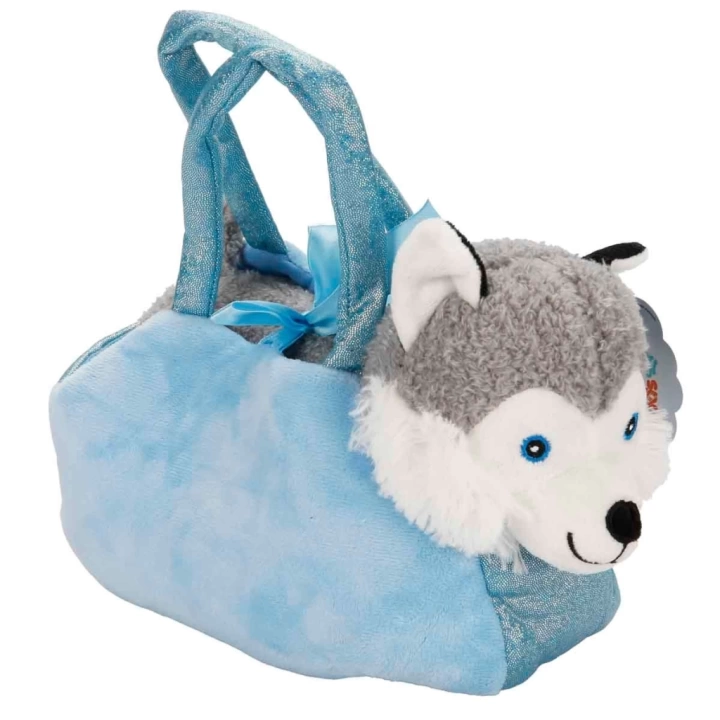 BFS   Peluş Kedi Köpek Taşıma Çantalı 20 cm