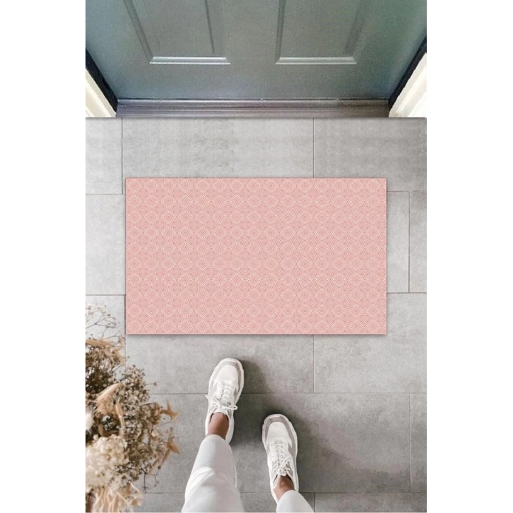 BFS Pempe Kapı Önü Paspası Kare Motif Desen  K-3210