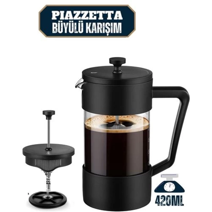 BFS Piazzetta 420 Ml Büyülü Karışım French Press