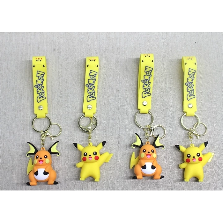 BFS Pikachu Silikon Anahtarlık Alk4252