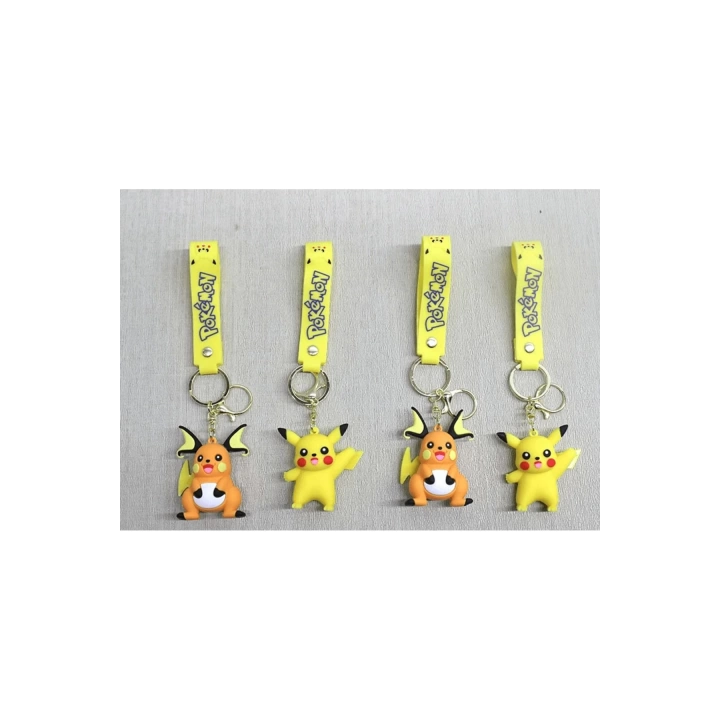 BFS Pikachu Silikon Anahtarlık | Karakter Figürü Alk4252 | Lisinya