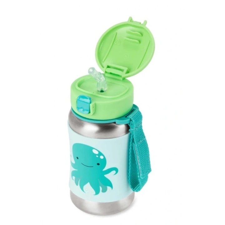 BFS Pipetli Paslanmaz Çelik Suluk 350 ml Ahtopot