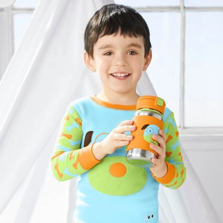 BFS Pipetli Paslanmaz Çelik Suluk 350 ml Köpek