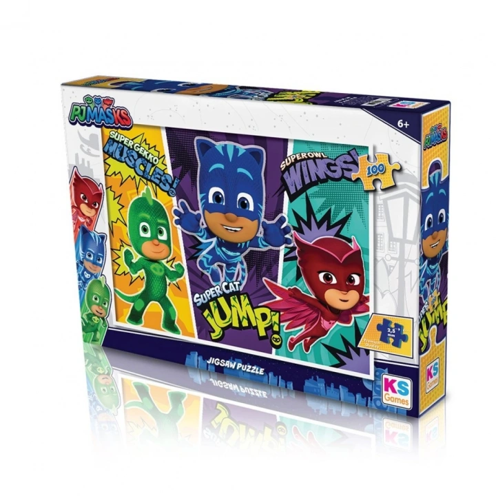 BFS  PJM 714  KS, Pjm Masks 100 Parça Çocuk Puzzle