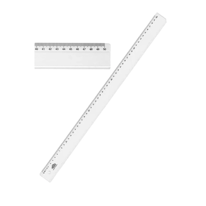 BFS Plastik Cetvel 50 cm