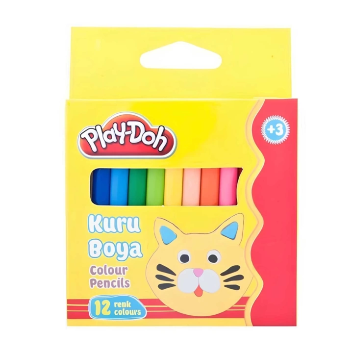 BFS   Play-Doh 12 Renk Jumbo Kuru Boya
