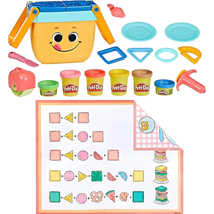 BFS   Play-Doh Piknik Şekilleri Başlangıç Seti