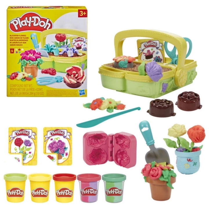 BFS   Play-Doh Renkli Çiçekler Botanik Oyun Seti