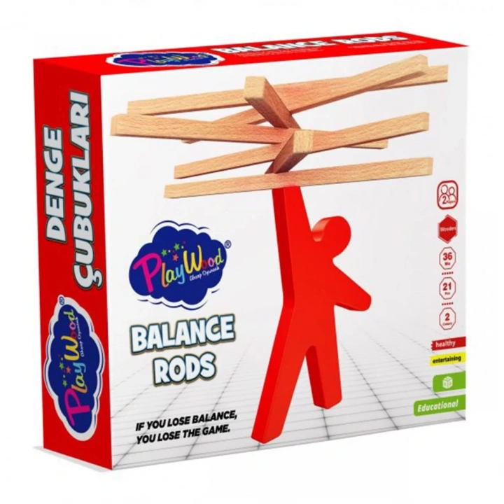 BFS   Playwood Ahşap Denge Çubukları