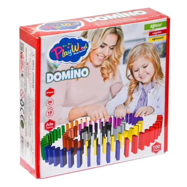 BFS   Playwood Ahşap Domino Oyunu