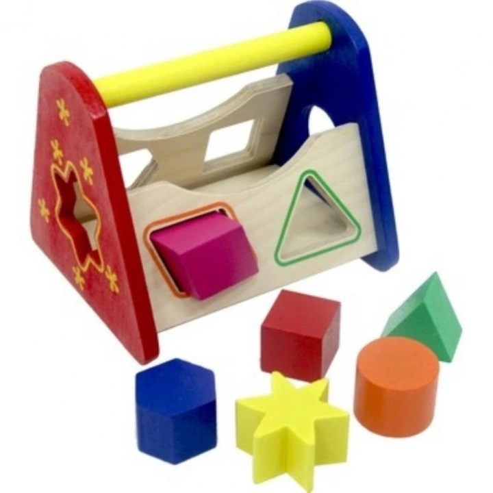 BFS  PlayWood Ahşap Eğitici Bul Tak Şekiller-389