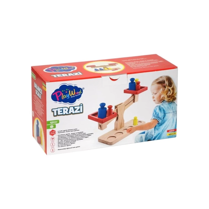 BFS   PlayWood Ahşap Kutulu Terazi 313