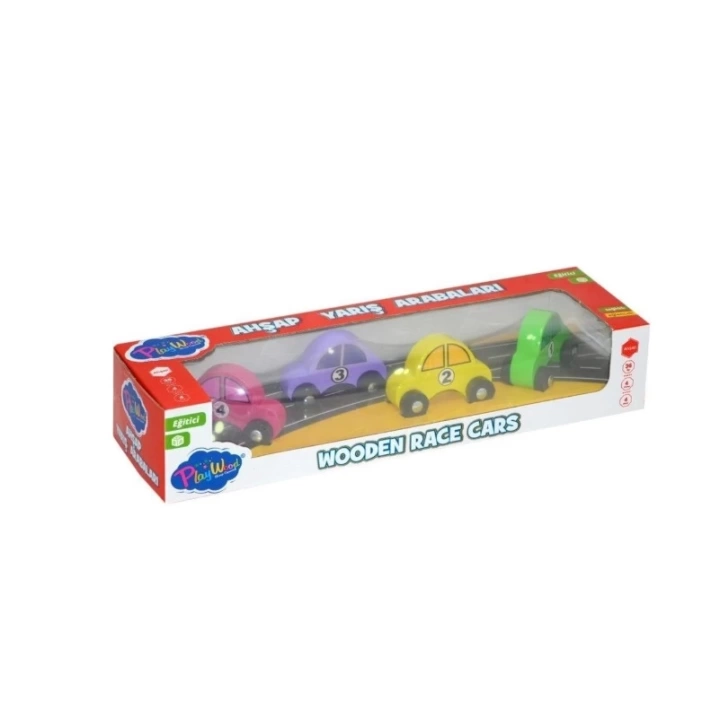 BFS  PlayWood Ahşap Yarış Arabaları 380