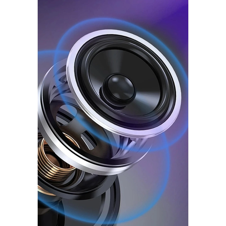 BFS Pluse 7 Mikrofonlu RGB Kablosuz Hoparlör - Beyaz