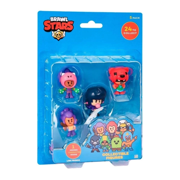 BFS   PMI/BRW2040 Brawl Stars 5li Figür -Necotoys