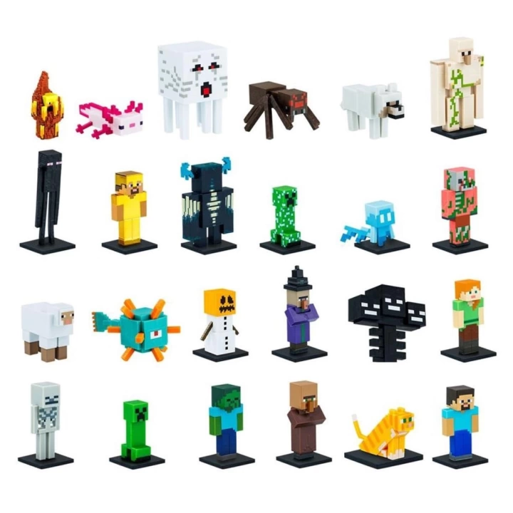BFS  PMI MC2005 Minecraft Sürpriz 3D Figür Toppeez 24lü