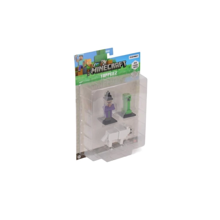 BFS  PMI MC2020 Minecraft 3D Figür Toppeez 3lü Set
