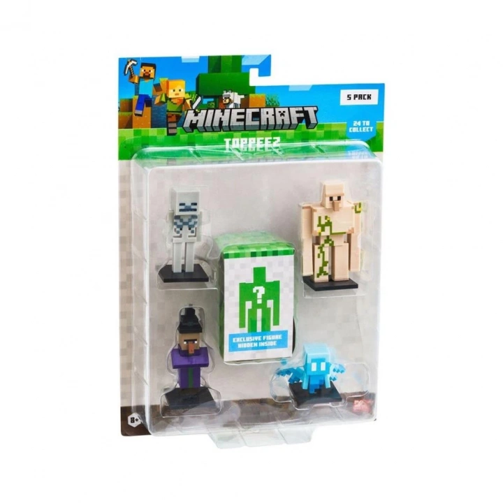BFS  PMI MC2040 Minecraft 3D Figür Toppeez 5li Set