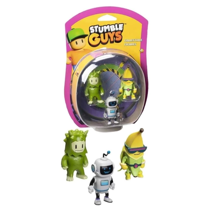 BFS   PMI SG2220 Stumble Guys Figür Seti 3lü -Necotoys