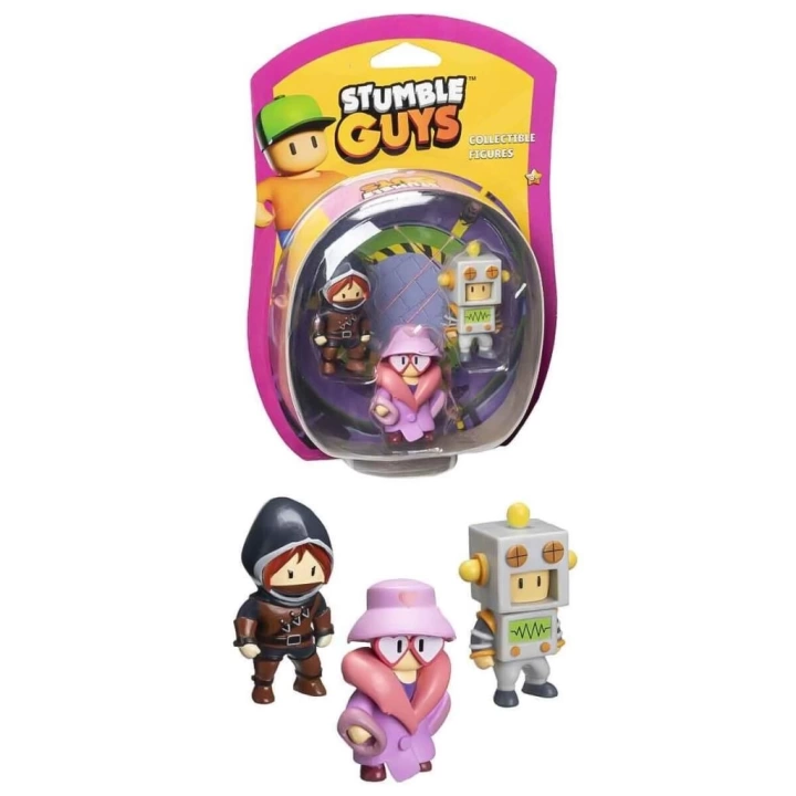 BFS   PMI SG2220 Stumble Guys Figür Seti 3lü -Necotoys