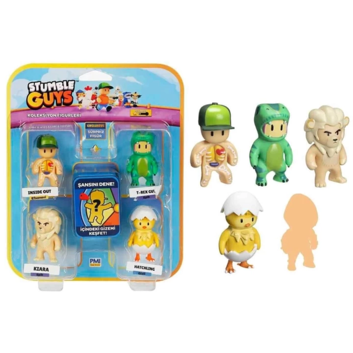 BFS   PMI SG2240 Stumble Guys Figür Seti 5li -Necotoys