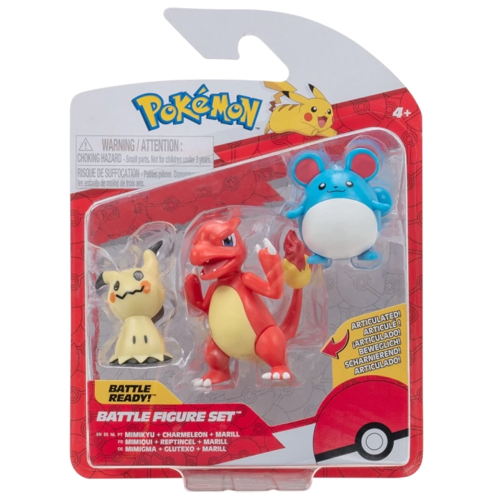 BFS   Pokemon Battle 3lü Figür Seti
