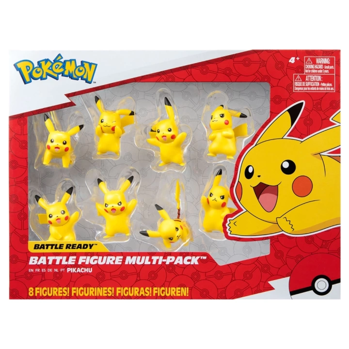 BFS   Pokemon Battle 8li Figür Seti Pikachu