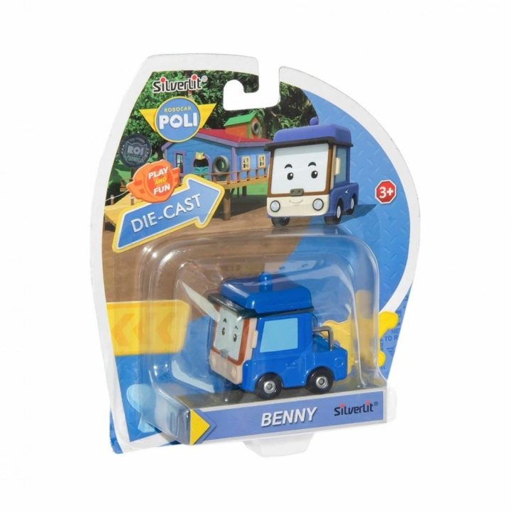 BFS POLI 83259 Metal Araç Karakter Figürler -Neco