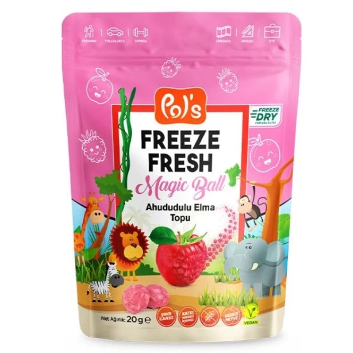 BFS   Pol’s Freeze Fresh Magic Ball Ahududulu Elma Topu 20 Gr