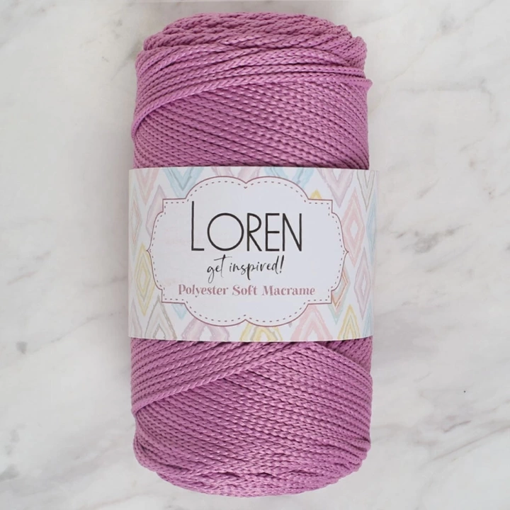 BFS  Polyester Soft Macrame Gül Kurusu El Örgü İpi - LM021 - 34450
