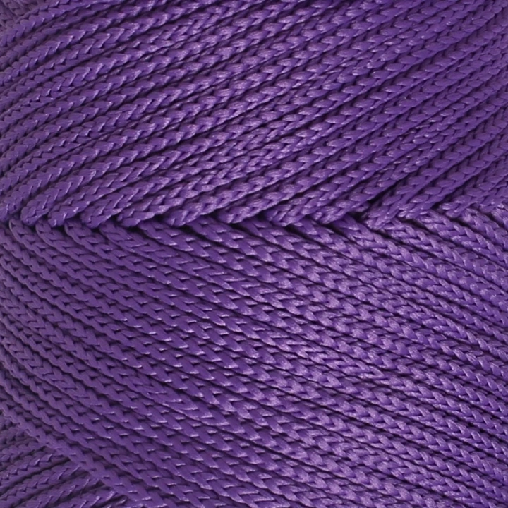 BFS  Polyester Soft Macrame Koyu Mor El Örgü İpi - LM025 - 34434