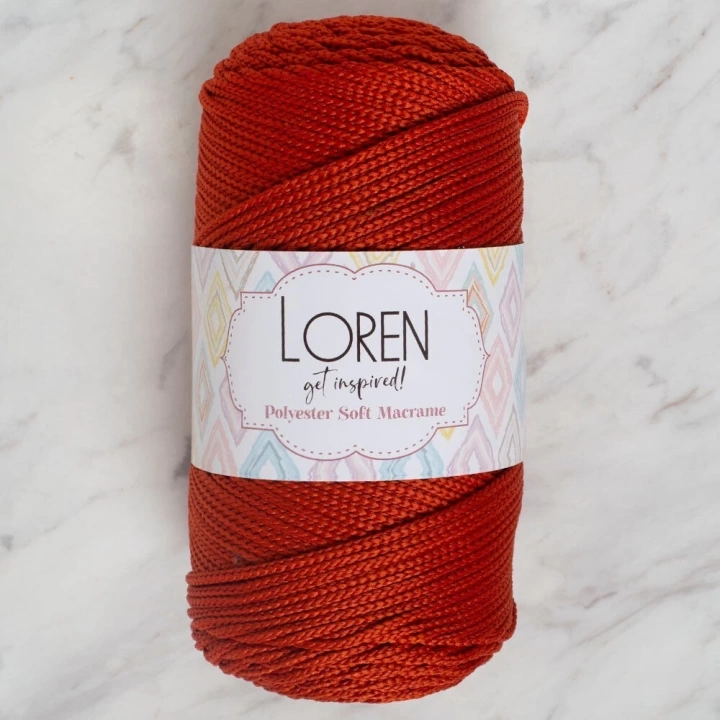 BFS  Polyester Soft Macrame Tarçın El Örgü İpi - LM012 - 34431