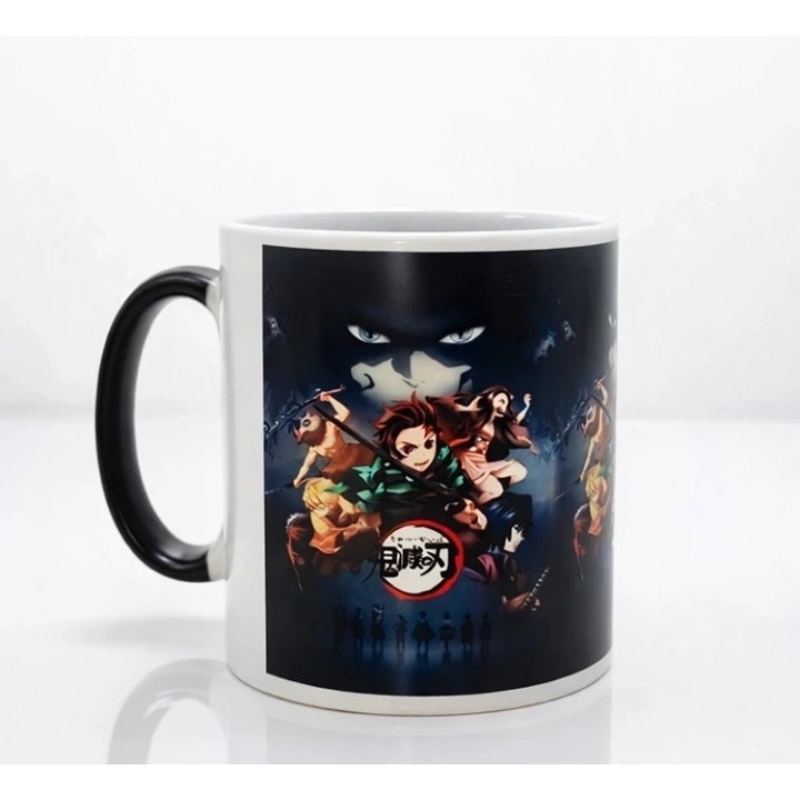 BFS Porselen Renk Değiştiren Demon Slayer Kupa Bardak Aalk383