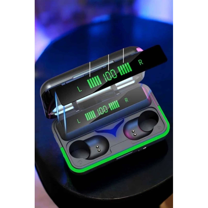 BFS Powerbank Özellikli Kablosuz Bluetooth Kulaklık RGB Işıklı