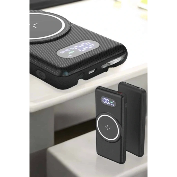 BFS Powerbank Taşınabilir 10.000 Mah Hızlı Şarj Dijital Göstergeli