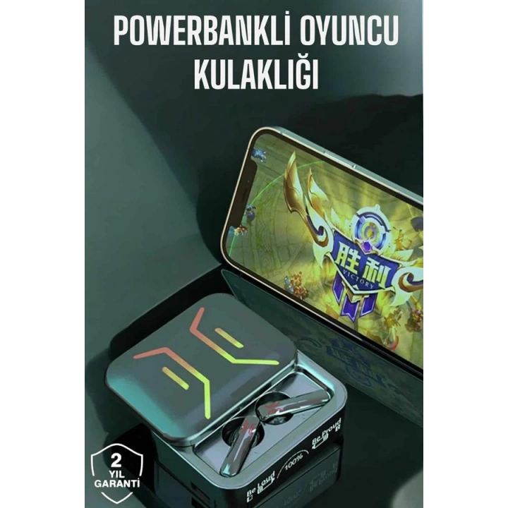 BFS Powerbankli Bluetooth Kulaklık Yüksek Ses Kaliteli Kablosuz
