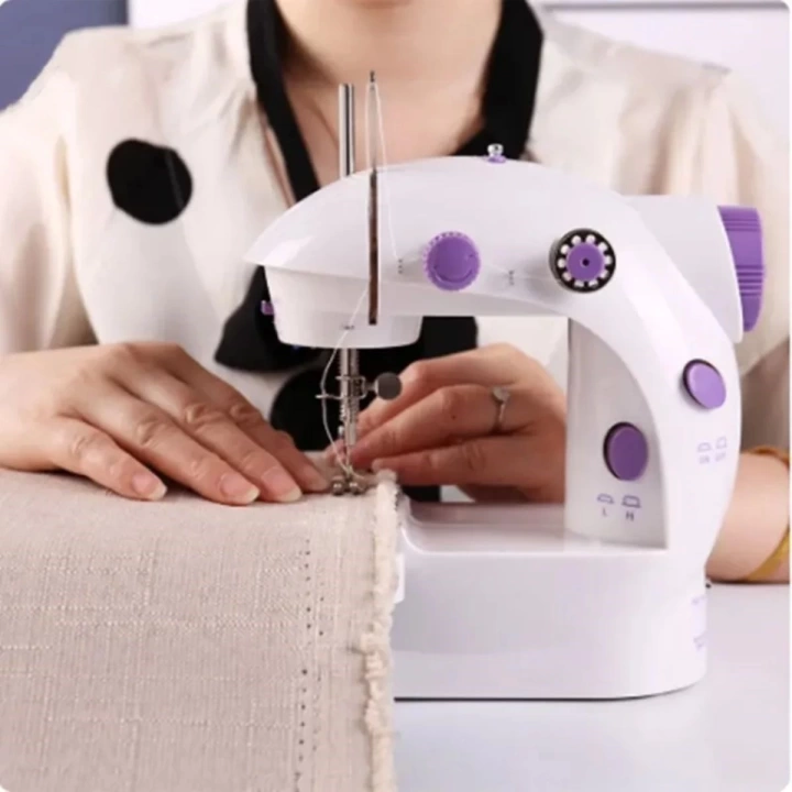 BFS  Pratik Taşınabilir Elektrikli veya Pilli Seyahat Tipi Hız Ayarlı Kademeli Dikiş Makinesi