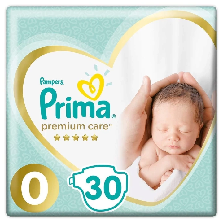 BFS   Premium Care 0 Beden Prematüre Bez 30 Adet