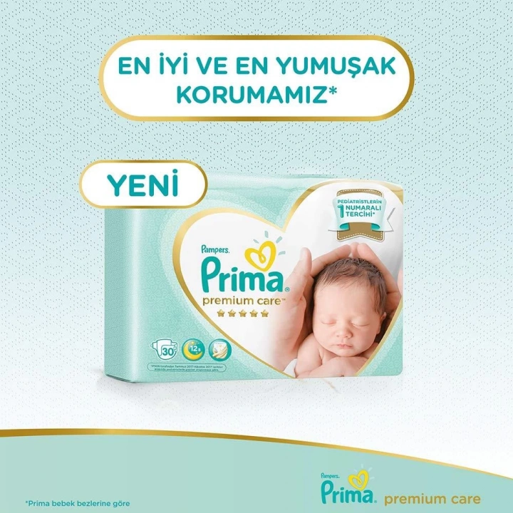BFS    Premium Care Bebek Bezi Ekonomik Paket 6 Beden 35 Adet