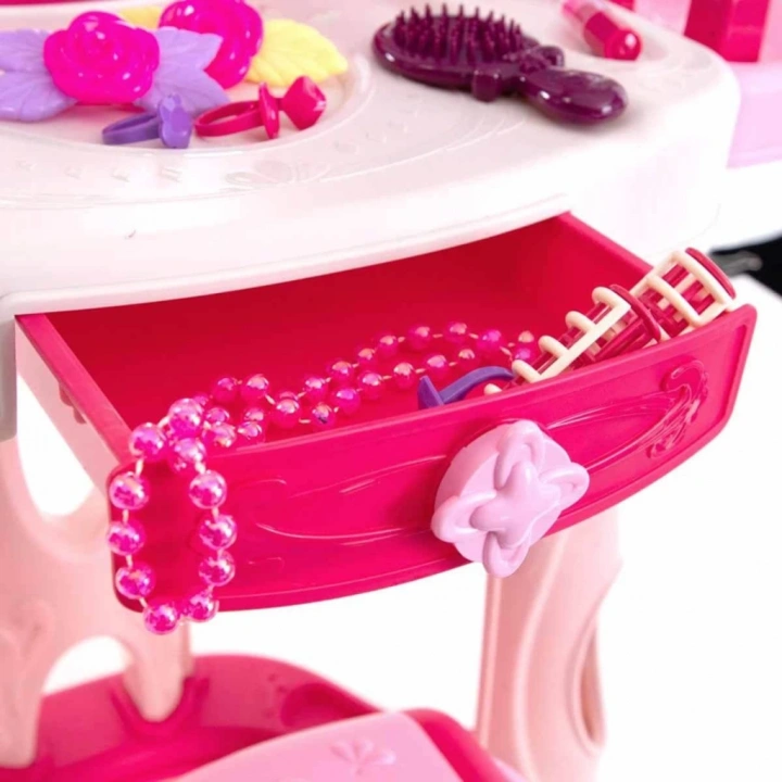 BFS   Pretty Pinky Işıklı ve Sesli Makyaj Masası Oyun Seti