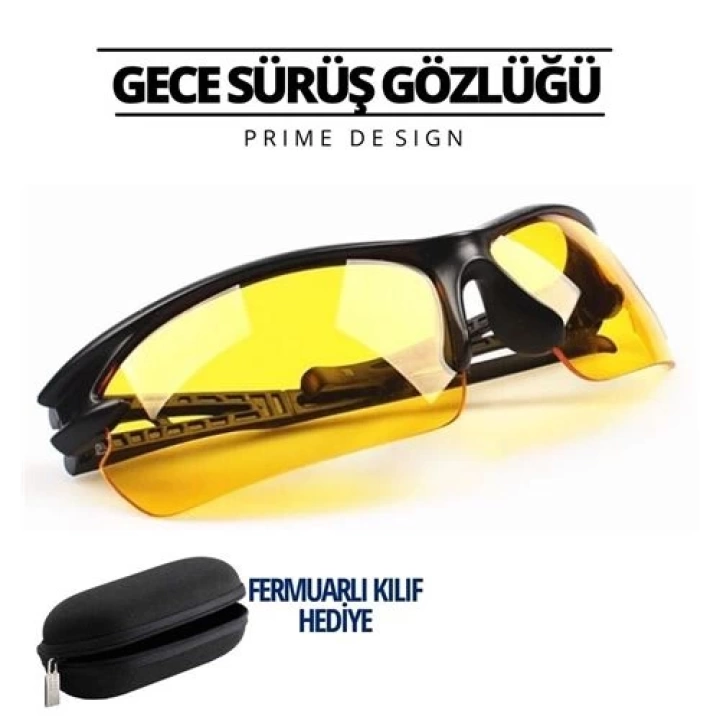 BFS  Prime Gece Sürüş ve Sis Gözlüğü Özel Kutulu