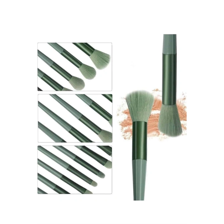 BFS Profesyonel Makyaj Fırça Seti 13 Parça Yumuşak Kıllı Fırça Seti Far Fırçası