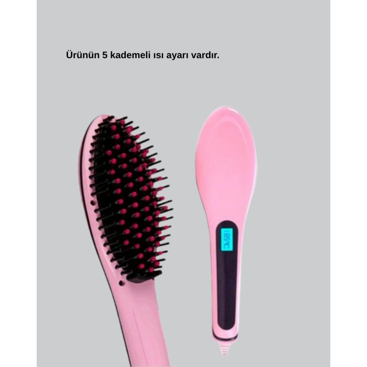 BFS Profesyonel Saç Düzleştirici Tarak – 230°C Maksimum Isı, Hızlı Isınma ve Seramik Plaka