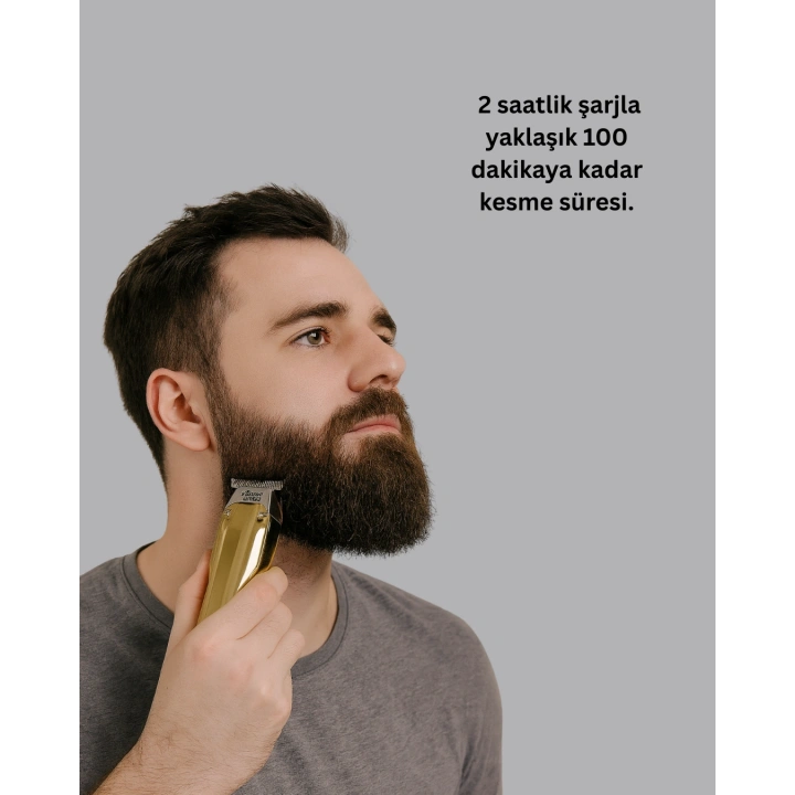 BFS Profesyonel Saç ve Sakal Kesme Tıraş Makinesi USB Şarjlı Güçlü Motorlu