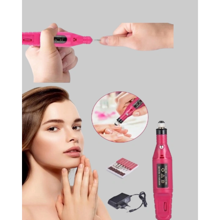 BFS Profesyonel Tırnak Manikür Aleti – Şarjlı, Ayarlanabilir Hız, Düşük Titreşim ve Sessiz Motor Teknolojisi