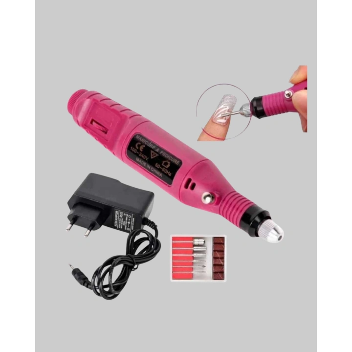 BFS Profesyonel Tırnak Matkap Makinesi – USB Şarjlı, Ayarlanabilir Hız, Düşük Titreşimli ve Sessiz Çalışma