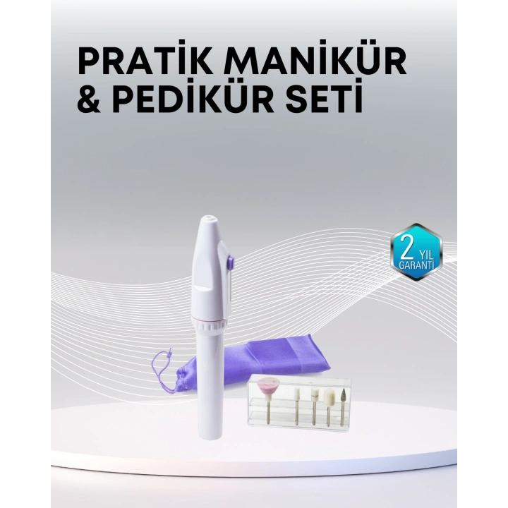 BFS Profesyonel Tırnak Matkap Seti – Ayarlanabilir Hız, Düşük Gürültü ve Kompakt Tasarım